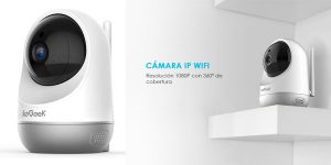 Cámara ip WiFi IeGeek barata en Amazon