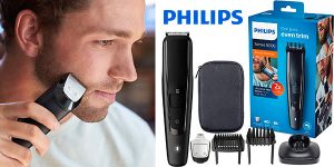 Chollo Barbero Philips BT5515/15 con recortador de precisión