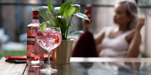 Ginebra Rosa Beefeater Pink Premium de 700 ml chollo en Amazon
