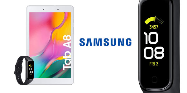Samsung Galaxy Tab 8 + Galaxy Fit 2 barata