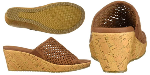 Sandalias Skechers Beverlee-Golden Sky para mujer baratas