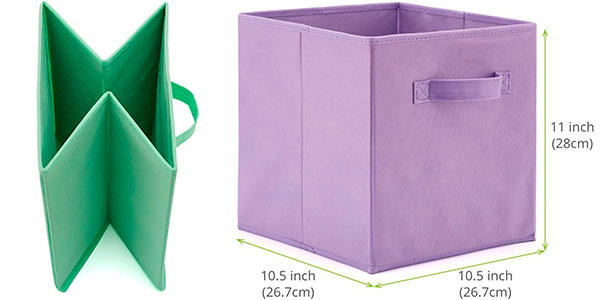 Chollo Set de 4 cajas plegables para almacenar juguetes por sólo 19,99