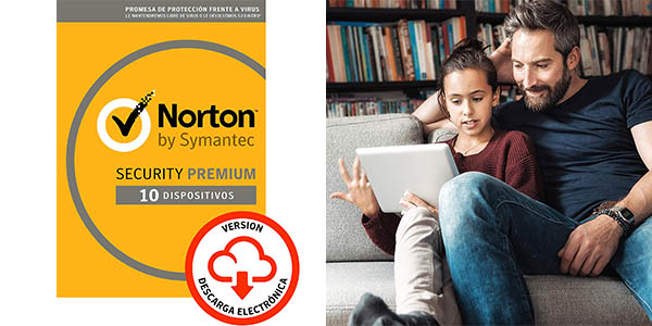 Antivirus Norton Security Premium 1 año para 10 dispositivos