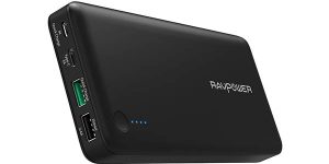 Batería externa Ravpower Quick Charge 3.0 de 20.100 mAh