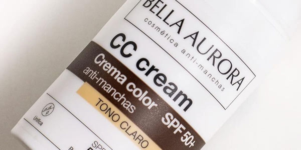 Bella Aurora Crema facial Color SPF 50 en oferta