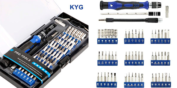Chollo Set de destornilladores KYG de 56 puntas 