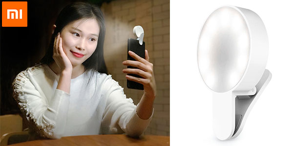 Mini Foco LED Xiaomi Yuemi para selfies