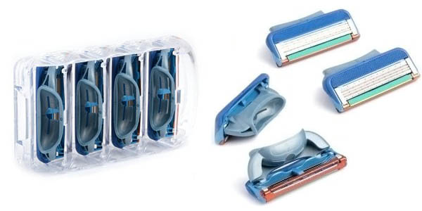Pack x4 Cuchillas para Gillette Fusion baratas