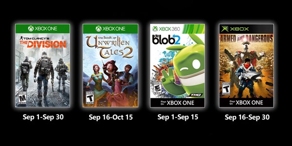 Juegos gratis Xbox septiembre 2020