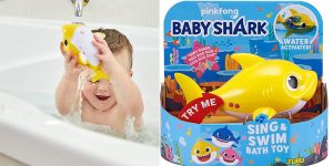 Juguete de baño tiburón Babyshark Canta y Nada barato en Amazon