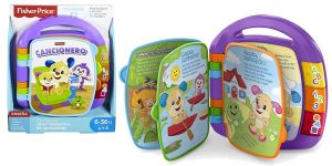 Libro interactivo de aprendizaje Fisher-Price Ríe y Aprende barato en Amazon