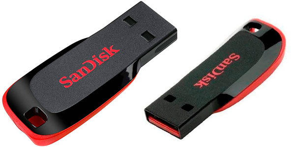 Memoria USB 2.0 SanDisk Cruzer Blade de 128 GB barata