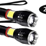 Pack x2 Linternas LED magnéticas con luz de trabajo COB baratas en Amazon