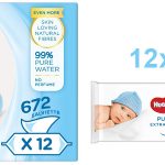 Pack x672 Toallitas para Bebé Huggies Pure Extra Care barato en Amazon