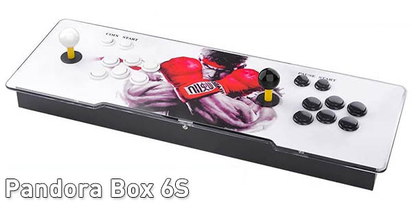 Máquina arcade de 2 jugadores Pandora Box 6S