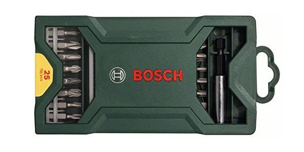 Set de 25 unidades para atornillar Bosch Mini X-line chollo en Amazon