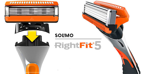 Recambios Solimo RightFit 5 compatibles Fusion5 chollo