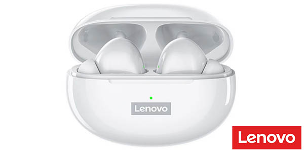 Auriculares Lenovo LP5 TWS Bluetooth con estuche de carga