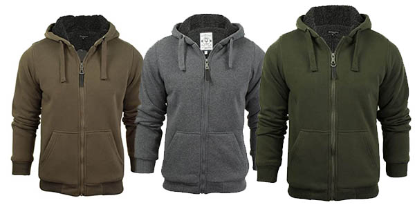 Brave Soul Sherpa chaqueta forro polar chollo
