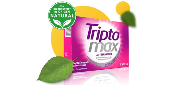 Caja x30 Comprimidos Complemento Alimenticio Triptomax para Regular el Estado Anímico barato en Amazon