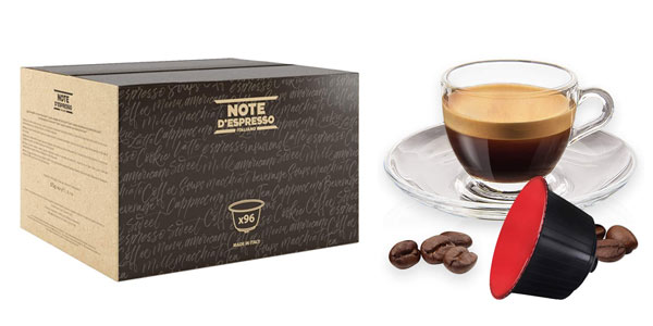 Cápsulas de café Note D'Espresso Amabile baratas en Amazon