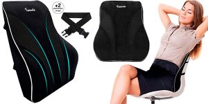 Chollo Cojín de apoyo lumbar Tusscle