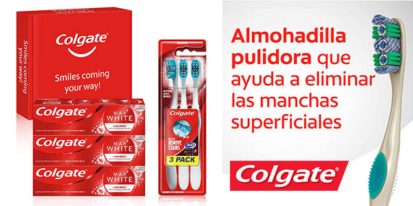Colgate Max White Luminous kit blanqueador chollo