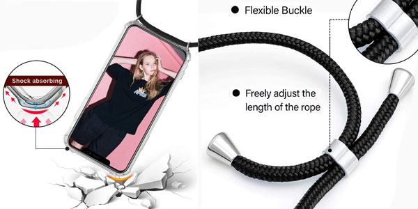 ▷ Carcasas con cuerda para colgar el móvil por sólo 6,99€ en  ¡Para  un montón de modelos!