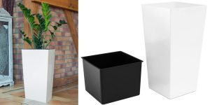 Macetero alto Unbekannt Urbi de 50 cm barato en Amazon
