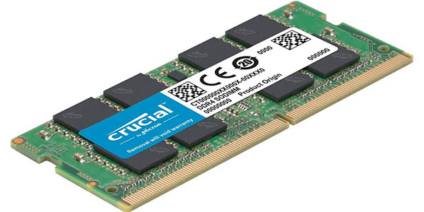 Memoria RAM Crucial DDR4 SODIMM de 16 GB