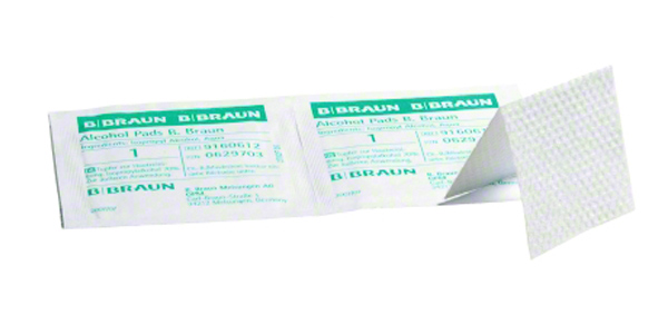 Pack x100 Almohadillas de alcohol B Braun oferta en Amazon