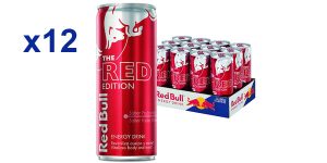 Pack x12 Red Bull The Red Edition frutos rojos bebida energética de 250 ml/ud barato en Amazon