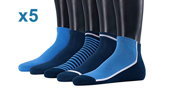 Pack x5 Pares de calcetines Esprit Stripe para hombre chollo en Amazon