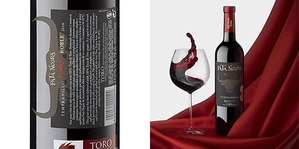 Pack de 6 Botellas de Vino tinto Pata Negra Roble D.O Toro