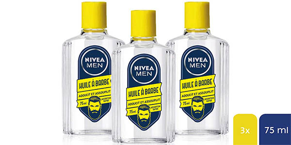 Pack x3 Nivea Men aceite para la barba de 75 ml