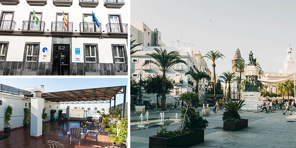 Plaza de la Luz Cádiz chollo alojamiento de viaje en otoño