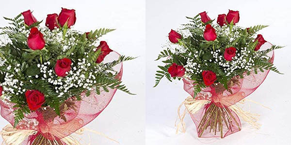 ramo de rosas rojas naturales barato