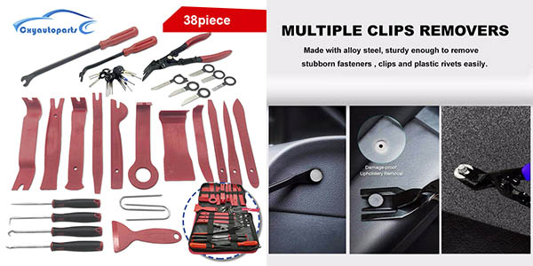 Kit x38 Herramientas de desmontaje para coches