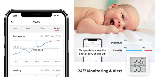 SwitchBot termómetro digital con app móvil a precio de chollo