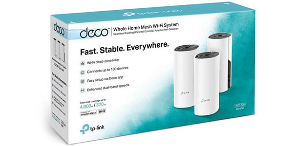 Set 3x TP-Link Deco M4 Mesh WiFi AC1200 en Amazon