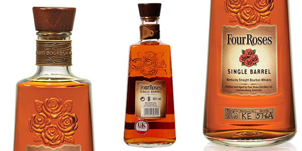 Four Roses Single Barrel Whisky de Bourbon de 700 ml barato en Amazon