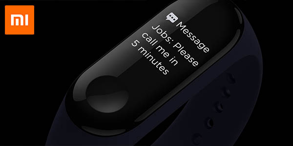 Xiaomi Mi Band 3 en color negro