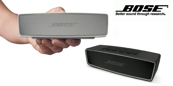 ▷ Chollazo portátil Bluetooth Bose SoundLink Mini II por 109,99€ con gratis (-42%)