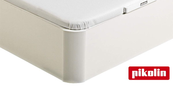 PIKOLIN, canapé abatible de almacenaje Color Blanco 150x200, Servicio de  Entrega Premium Incluido : : Hogar y cocina