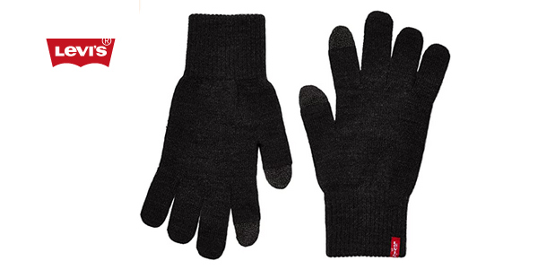 Guantes unisex Levi's Ben Touch Screen Gloves chollo en Amazon