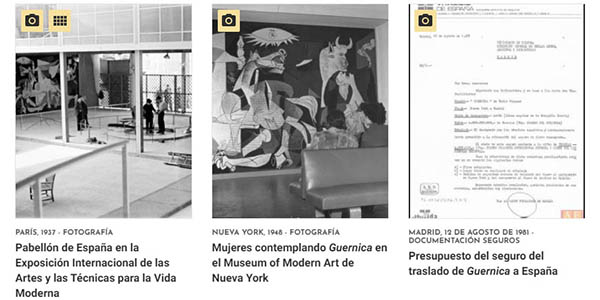 Guernica Museo Reina sofía documentos de consulta