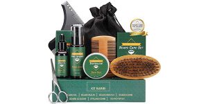 Set de regalo de 9 piezas para el cuidado de barba