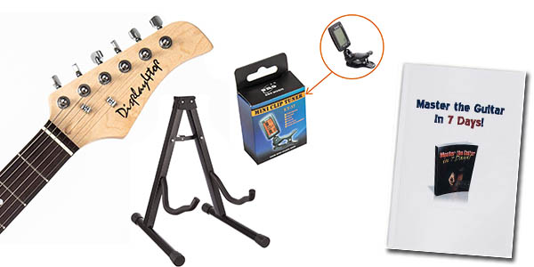 kit de iniciación de guitarra eléctrica Display4top relación calidad-precio alta