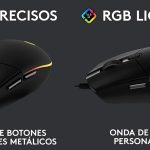 Ratón gaming Logitech G203 LIGHTSYNC