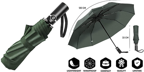 Niodora paraguas plegable barato